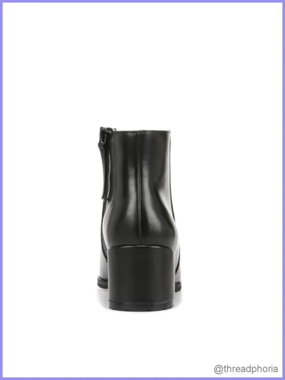Waterproof Leather Ankle Bootie with Side Zip & Lug Sole